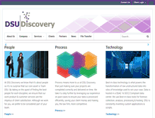 Tablet Screenshot of dsudiscovery.com